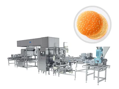 Ligne de production de petits pains et pains à sandwich
