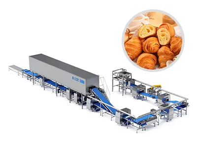 Ligne de production de croissants