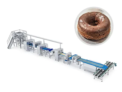 Ligne de production de beignets