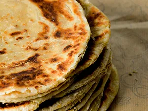 Ligne de production de pains plats
