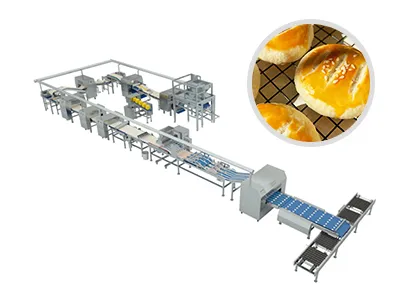 Ligne de production de gâteaux feuilletés