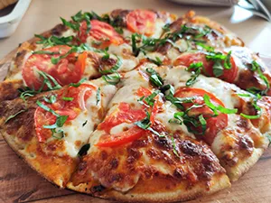 Ligne de production de pizzas